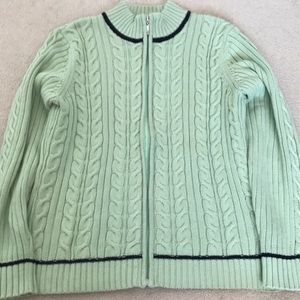 Tabi Zip Up Sweater